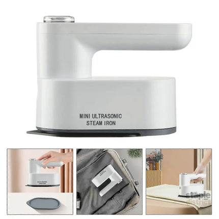 Rechargeable 1200W Handheld Steamer and Iron for Travel & Home Fabric Ironing - Appliances > Washers Dryers & Irons >