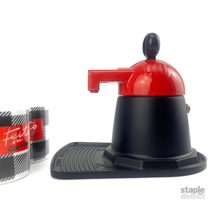 Red Mini Expresso 2Cups Ceramics Coffee Maker Moka Coffee Maker Italian Classic - Appliances > Kitchen Appliances >