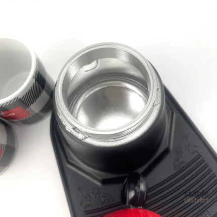 Red Mini Expresso 2Cups Ceramics Coffee Maker Moka Coffee Maker Italian Classic - Appliances > Kitchen Appliances >