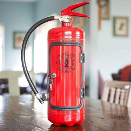 Red Wine Cabinet Minibar with Fire Extinguisher Gift for Men - Appliances > Fridges & Freezers > Wine Fridges