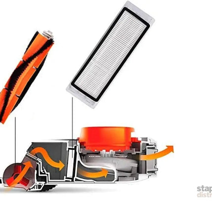 Replenishment kit for Xiaomi Roborock S6 S5 E35 E20 Mi robot vacuum cleaners - Appliances > Vacuum Cleaners > Vacuum