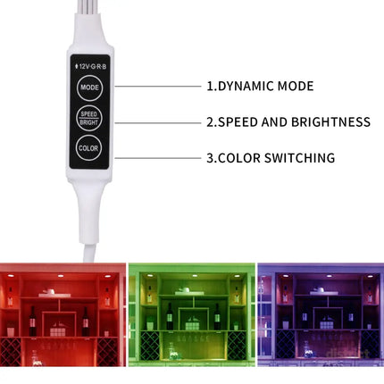 RGB Single LED Kitchen Under Cabinet Puck Light,Color Changing LED Under Cabinet Lights Kit,Aluminum Slim Multi Color