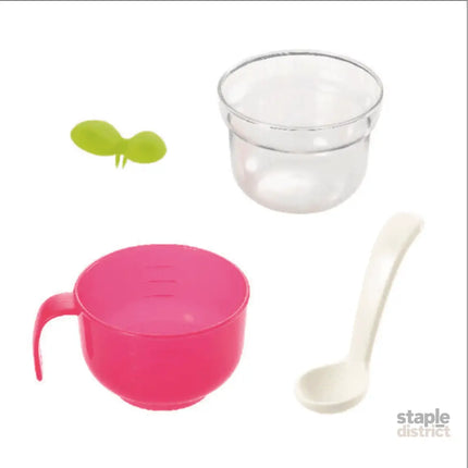 Richell Porridge Maker E, For Use with Rice Cookers Green-2006733335728099332