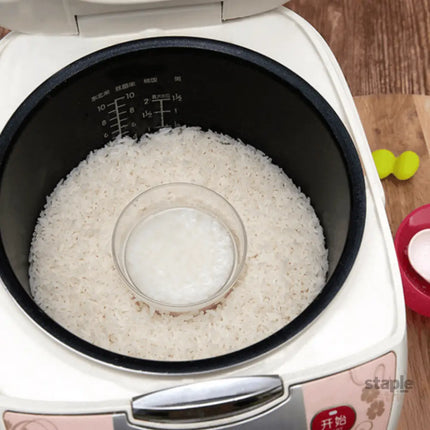 Richell Porridge Maker E, For Use with Rice Cookers Pink-2006733335556132872