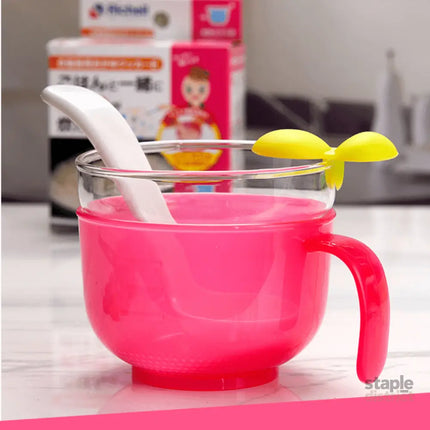 Richell Porridge Maker E, For Use with Rice Cookers Pink-2006733335556132865