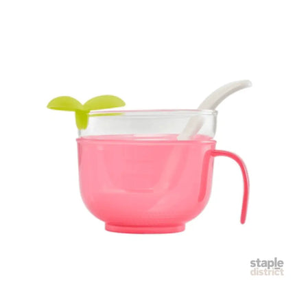Richell Porridge Maker E, For Use with Rice Cookers Pink-2006733335556132864