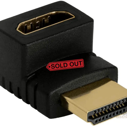 Right Angle 270 Degree HDMI Male to Female Plug Play Connector Adapter joiner - Appliances > TV > TVs & Accessories