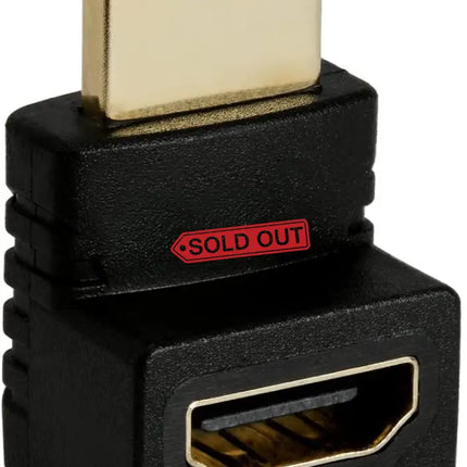 Right Angle 270 Degree HDMI Male to Female Plug Play Connector Adapter joiner - Appliances > TV > TVs & Accessories