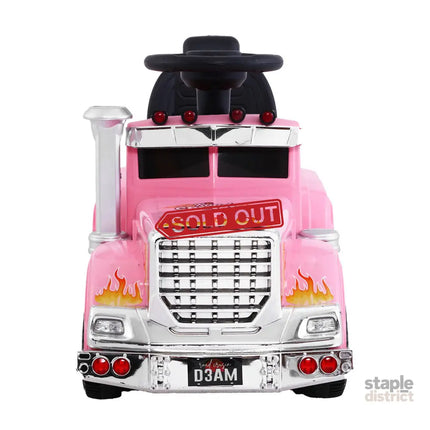 Rigo Kids Electric Ride On Car Truck Motorcycle Motorbike Toy Cars 6V Pink - Baby & Kids > Ride On Cars Go-karts &