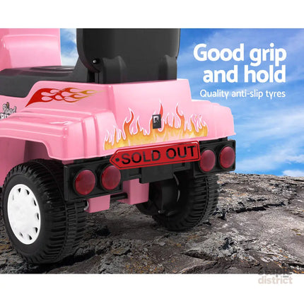 Rigo Kids Electric Ride On Car Truck Motorcycle Motorbike Toy Cars 6V Pink - Baby & Kids > Ride On Cars Go-karts &