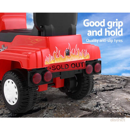 Rigo Kids Electric Ride On Car Truck Motorcycle Motorbike Toy Cars 6V Red - Baby & Kids > Ride On Cars Go-karts & Bikes