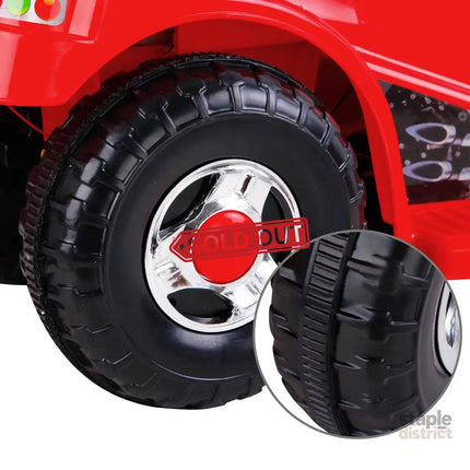 Rigo Kids Electric Ride On Police Motorcycle Motorbike 6V Battery Red - Baby & Kids > Ride On Cars Go-karts & Bikes >