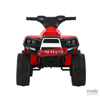 Rigo Kids Ride On ATV Quad Motorbike Car 4 Wheeler Electric Toys Battery Red - Baby & Kids > Ride On Cars Go-karts &