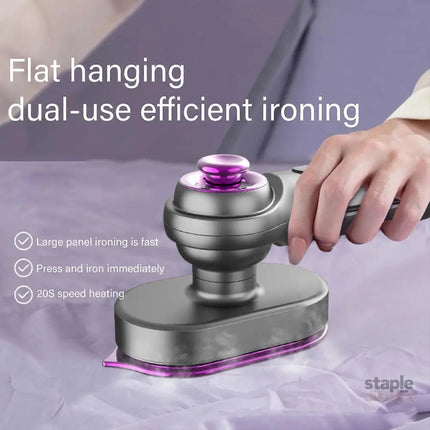 Rotatable Handheld Steamer Iron for Clothes Portable Travel Garment Iron - Appliances > Washers Dryers & Irons > Irons
