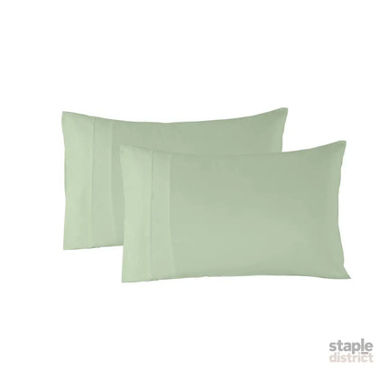 Royal Comfort - 1200TC Ultrasoft 4 Pc Sheet Set - King - Sage Green-1951134881031524355