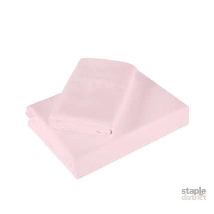Royal Comfort - 1200TC Ultrasoft 4 Pc Sheet Set - King - Soft Pink-1951134881228656642