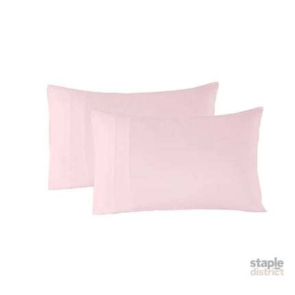 Royal Comfort - 1200TC Ultrasoft 4 Pc Sheet Set - King - Soft Pink-1951134881228656643