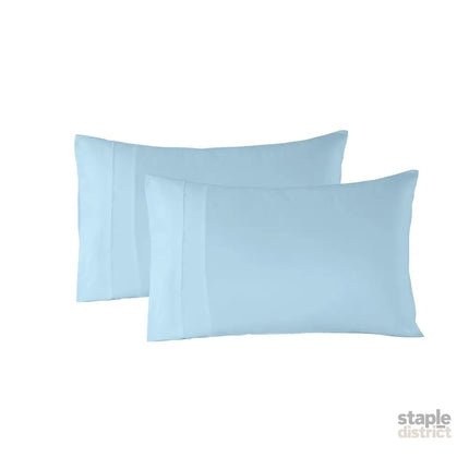 Royal Comfort 1200TC Ultrasoft 4 Piece Sheet Set - King - Sky Blue-1951134858734604290