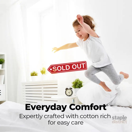 Royal Comfort 1500TC Cotton Rich Fitted sheet 3 PC Set Double-Dusk Grey-1951134869392330758