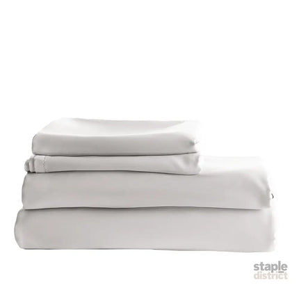 Royal Comfort - Balmain 1000TC Bamboo cotton Quilt Cover Sets (Queen) - Cool Grey-1951134829844238342