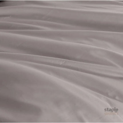 Royal Comfort - Balmain 1000TC Bamboo cotton Quilt Cover Sets (Queen) - Dove-1951134823460507651