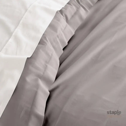Royal Comfort - Balmain 1000TC Bamboo cotton Quilt Cover Sets (Queen) - Dove-1951134823460507653