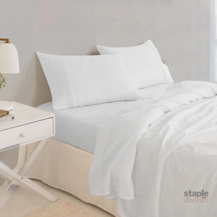Royal Comfort - Balmain 1000TC Bamboo cotton Sheet Sets (King) - Cool Grey-1951134879110533121