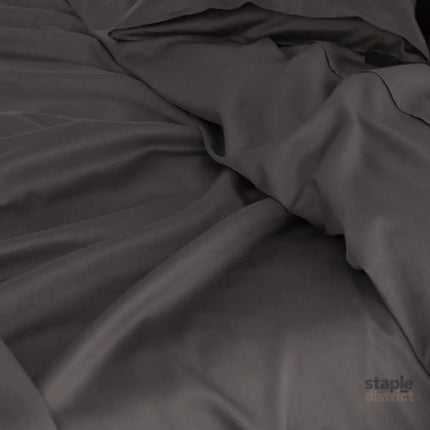 Royal Comfort - Balmain 1000TC Bamboo cotton Sheet Sets (King) - Pewter-1951134853755965445