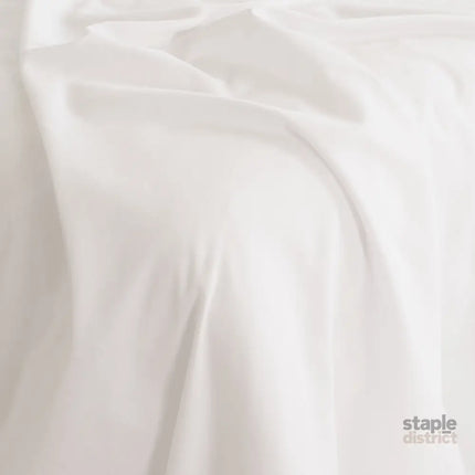 Royal Comfort - Balmain 1000TC Bamboo cotton Sheet Sets (King) - White-1951134853571416067