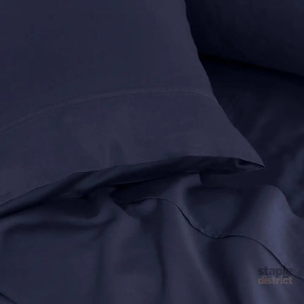 Royal Comfort - Balmain 1000TC Bamboo cotton Sheet Sets (Queen) - Royal Blue-1951134877931933700