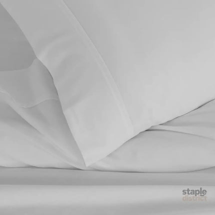 Royal Comfort - Balmain 1000TC Bamboo cotton Sheet Sets (Queen) - Cool Grey-1951134878133260292