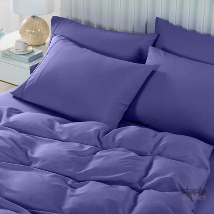Royal Comfort Bamboo Cooling 2000TC 6-Piece Combo Set -Queen-Royal Blue-1951134845631598594
