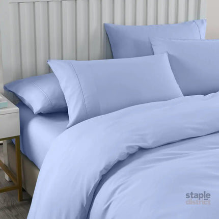 Royal Comfort Bamboo Cooling 2000TC 6-Piece Combo Set -Queen-Light Blue-1951134845220556801