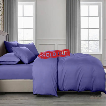 Royal Comfort Bamboo Cooling 2000TC Quilt Cover Set - Double-Royal Blue-1951134827512205314
