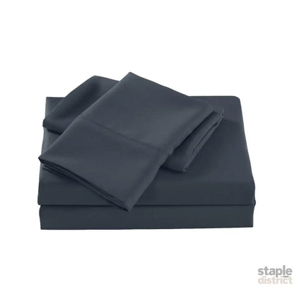 Royal Comfort Bamboo Cooling 2000TC Sheet Set King - Charcoal-1951134886156963842
