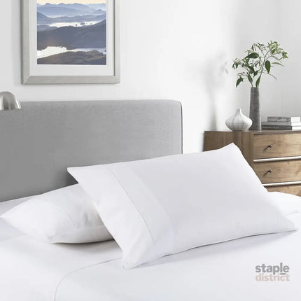 Royal Comfort Bamboo Cooling 2000TC Sheet Set - King-White-1951134861800640513