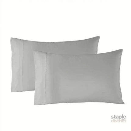 Royal Comfort Blended Bamboo Sheet Set Light Grey - Queen-1951134882059128837