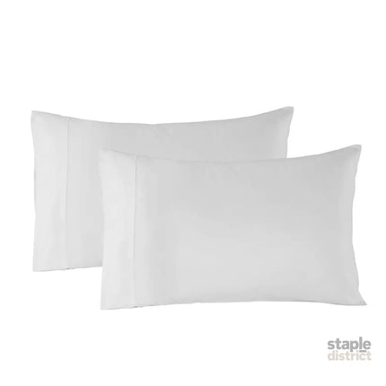 Royal Comfort Blended Bamboo Sheet Set White - Queen-1951134848420810757