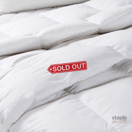 Royal Comfort Goose Deluxe 50/50 feather and down Quilt 500gsm -Super King-1951134839075901441