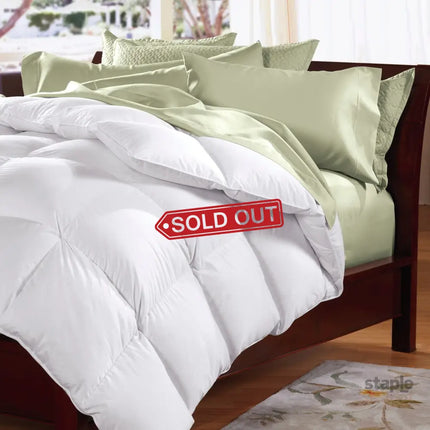 Royal Comfort Goose Feather & Down Quilt King - 500GSM-1951134834881597440