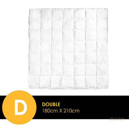 Royal Comfort Luxury Bamboo 250GSM Quilt - Double-1951134842888523778
