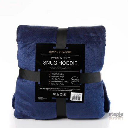 Royal Comfort Snug Hoodie - Navy-1951134893744459780