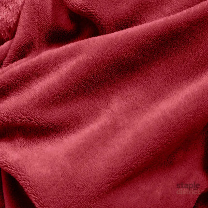 Royal Comfort Snug Hoodie - Red-1951134893551521795