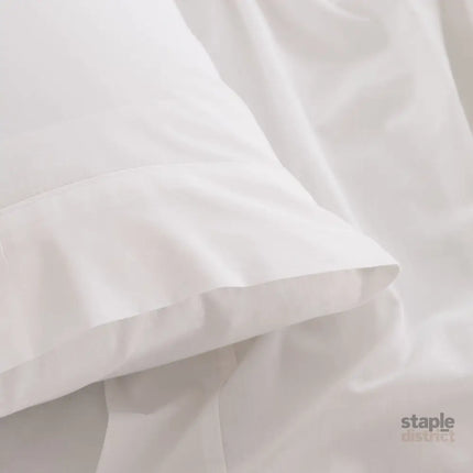 Royal Comfort Vintage Washed 100% Cotton Sheet Set King - White-1951134889655013379