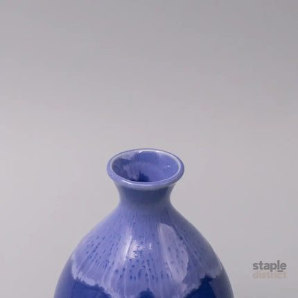 Sake Jug 300ml Cornflower Blue white Drip - Commercial > Commercial Others > Distilling & Brewing