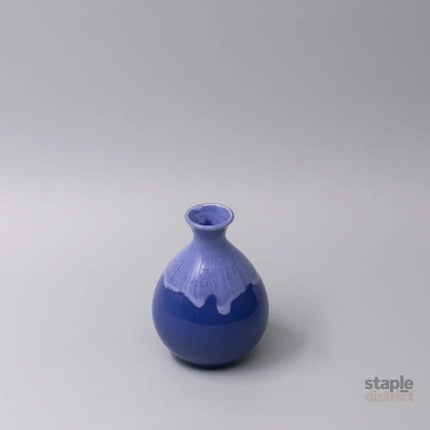 Sake Jug 300ml Cornflower Blue white Drip - Commercial > Commercial Others > Distilling & Brewing