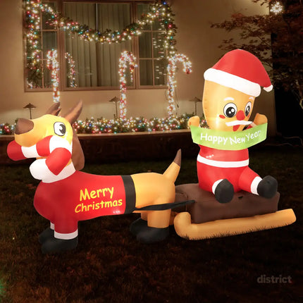 Santaco Christmas Inflatable 2.1M Xmas-2006733315347976199