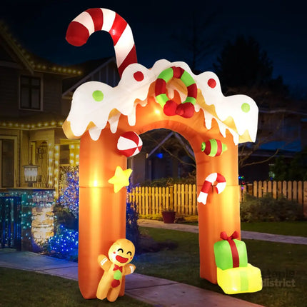 Santaco Christmas Inflatable Lighted-2006733315532525575