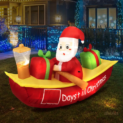 Santaco Christmas Inflatable Santa Clau-2029387302270275591