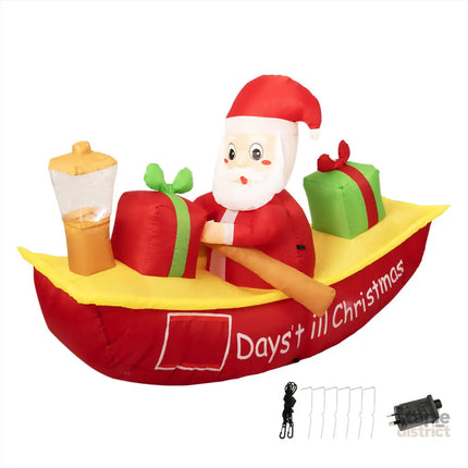 Santaco Christmas Inflatable Santa Clau-2029387302270275584